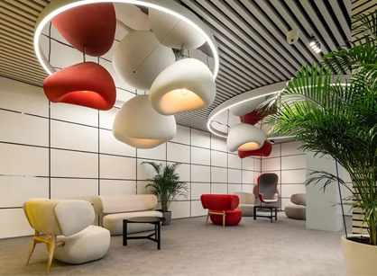 創(chuàng)新活躍的教育平臺空間裝修是怎樣的——Academy 2.0教育平臺